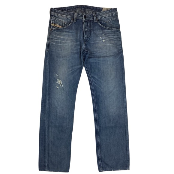 Diesel Industry Belther Regular Slim-Tapered Button Fly Jeans - Picture 13 of 13